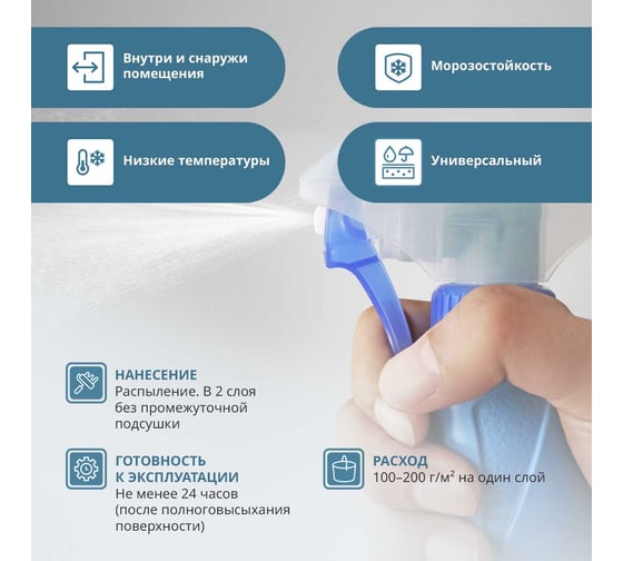 Защита от плесени GOLDBASTIK 0.5л BL 44