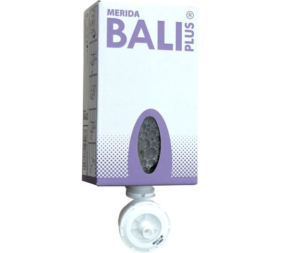 Пенящееся жидкое мыло Merida BALI PLUS картридж 700 г, миндально-вишневый аромат MTP203