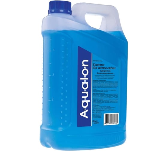 Средство для мытья стекол AQUALON 5 л, концентрированное, свежесть 4шт 202943