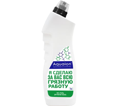 WC-гель для чистки туалета AQUALON 1 л Антиналет 207221