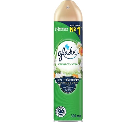 Аэрозоль GLADE Свежесть утра, 300 мл 864940