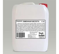 Лимонная кислота Magic Bubble пищевая/регулятор кислотности ПЭТ 5 кг 4673744888850