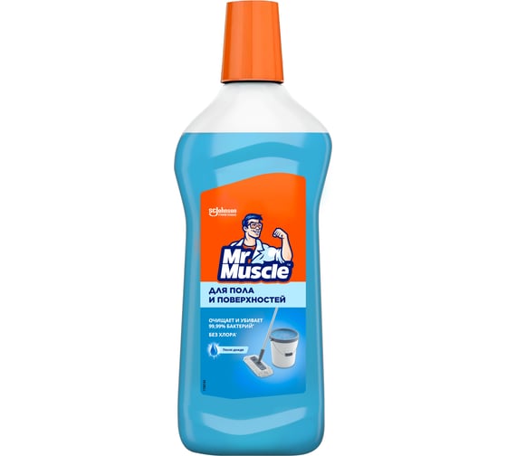 Cредство для пола и других поверхностей МИСТЕР МУСКУЛ Mr Muscle После дождя, 500 мл 365719 865415