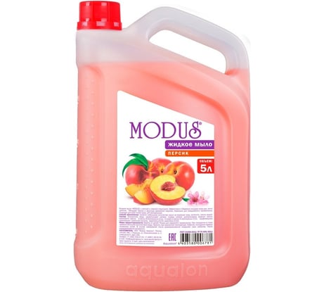 Жидкое мыло MODUS 5 л, Персик 106781
