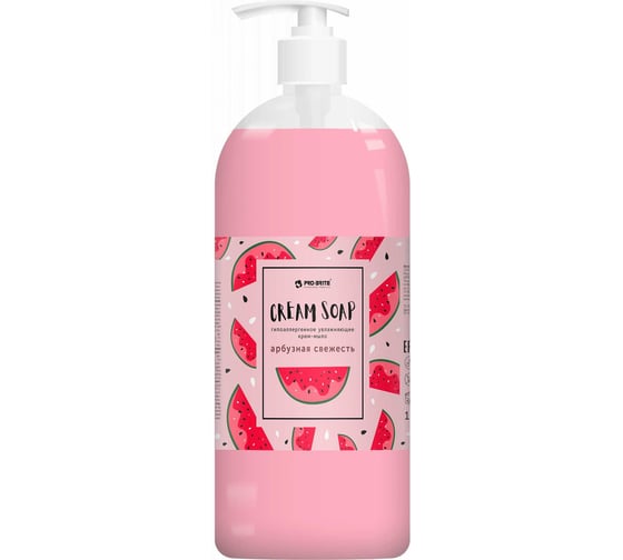 Жидкое крем-мыло Pro-Brite Cream Soap Арбузная свежесть 1 л 1081-1 1