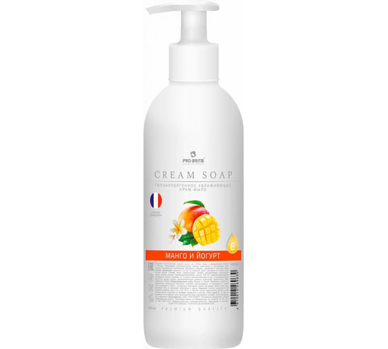 Жидкое крем-мыло Pro-Brite Cream Soap Манго и йогурт 0,5 л 1603-05