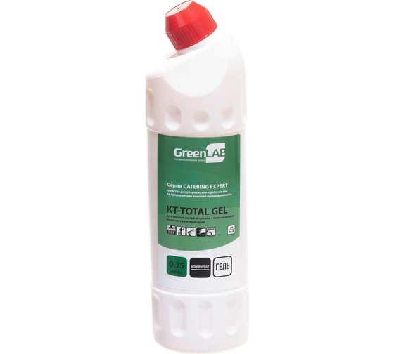 Сильнощелочное обезжиривающее гелеобразное средство ГринЛаб KT-TOTAL GEL утенок 750 мл KT-512/U75