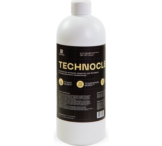 Моющее средство ЭКОАКТИВ TEHNOCLEAN 1 л 4603784315177 1