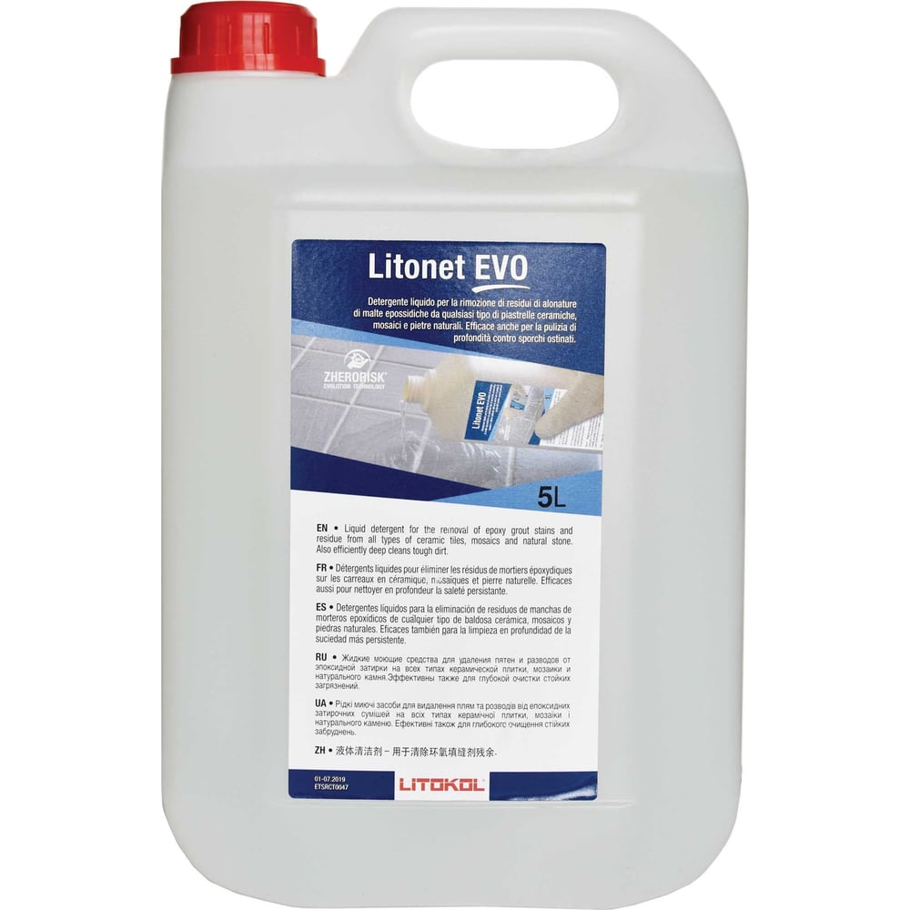 Моющее средство для плитки LITOKOL LITONET EVO 5L 486670002 - выгодная ...