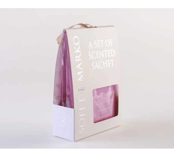 Ароматическое саше Sofi De Marko YOGURT BERRY 3 шт Ар-с-33 1