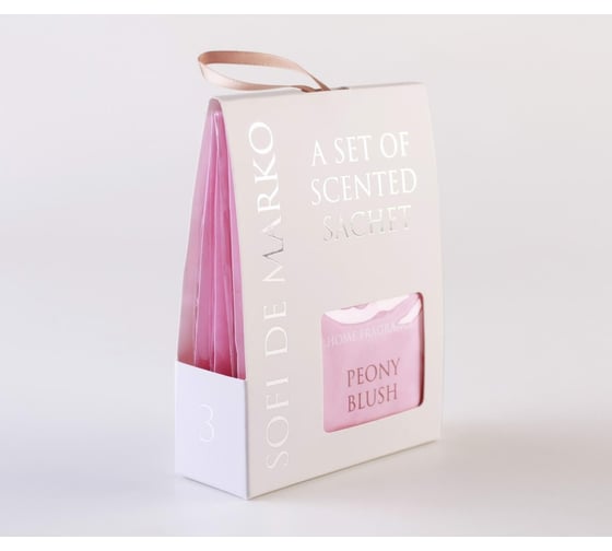 Ароматическое саше Sofi De Marko PEONY BLUSH 3 шт Ар-с-30 1