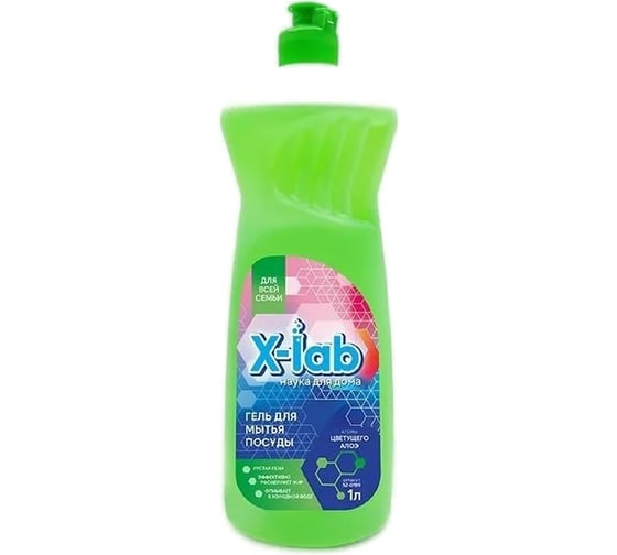 Гель для посуды X-lab Атомы цветущего алоэ 1 л 8 52-0199