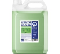 Гель для мытья посуды Спутник чистоты ЭКО с ароматом алоэ вера, 5 л, ПНД 4673752767727
