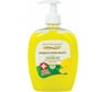 Комплект 12 шт. Мыло-крем жидкое Золотой идеал 500 г "Лимон" с антибактериальным эффектом дозатор 606786