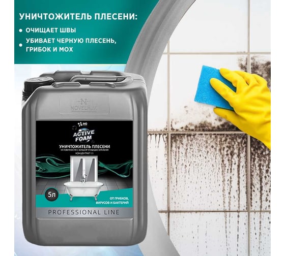 Средство для удаления плесени и грибка NovelGuard ТМ NG Active Foam 41180005
