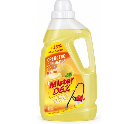 Средство для мытья полов Mister Dez Eco-Cleaning Дыня 1 л 101