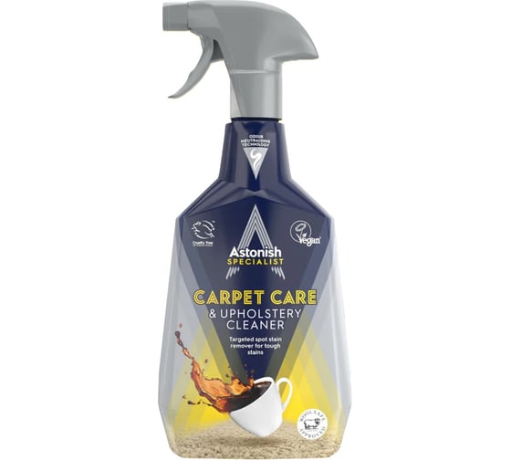 Чистящее средство для ковров и обивки Astonish с нейтрализатором запаха, 750 мл 6720 1