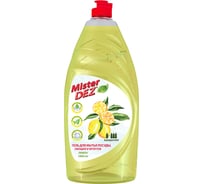 Гель-концентрат для мытья посуды Mister Dez Лимон 1 л 1944