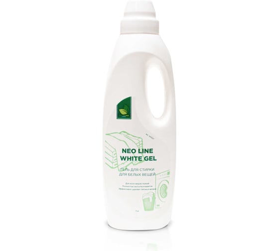 Гель для стирки белого белья NeoLine White gel - морозное утро, 1000 мл 143027