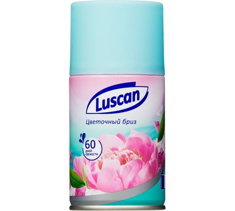 Сменный баллон для автоматического освежителя Luscan Цветочный бриз 250 мл 679110