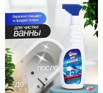 Средство для чистки ванной Золушка 500 мл триггер Ч 20-2