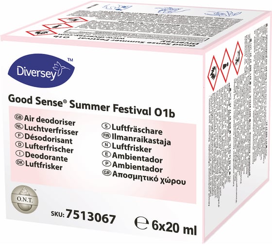 Сменный картридж для диспенсера Diversey Good Sense Summer Festival цветочный 7519358 1
