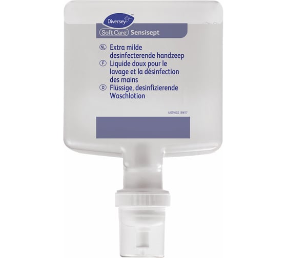 Мягкое дезинфицирующее средство Diversey Soft Care Sensisept кожный антисептик, 1300 мл 100964234
