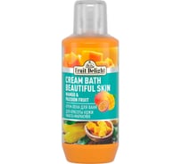 Крем-пена для ванн Fruit Delight МАНГО+МАРАКУЙЯ для красоты кожи, 1000 мл 0141
