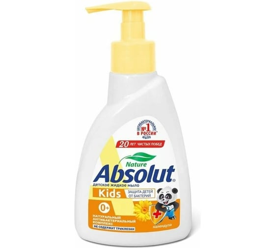 Жидкое детское мыло Absolut Kids календула, 250 г 5065/10