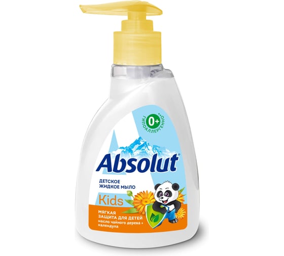 Жидкое детское мыло Absolut Kids календула, 250 г 5065/10 1