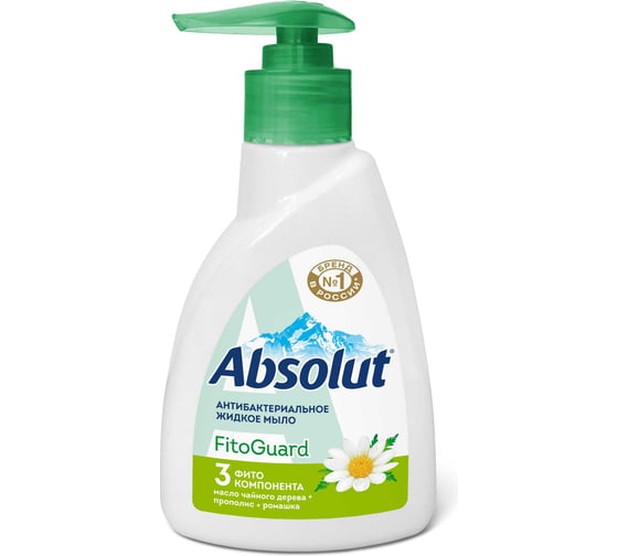 Жидкое мыло Absolut FitoGuard ромашка, 250 г 5056/10