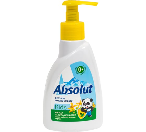 Жидкое детское мыло Absolut Kids череда, 250 г 5060/10