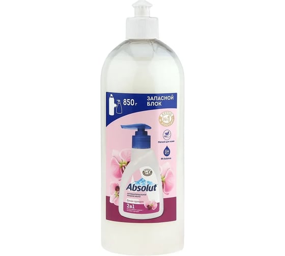 Жидкое мыло Absolut 2в1 дикая орхидея, 850 г 5280 1