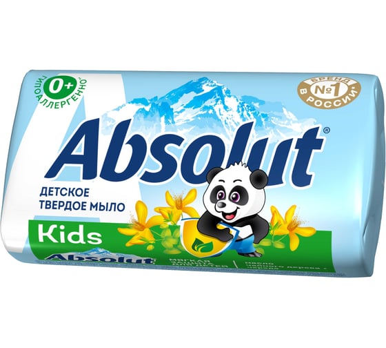 Твердое детское мыло Absolut Kids череда, 90 г 6057