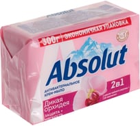 Твердое мыло Absolut 2 в 1 дикая орхидея, 4х75 г 6266