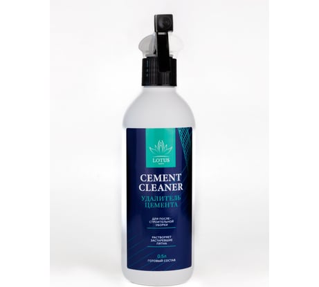 Удалитель цемента LotusArt LOTUS CEMENT CLEANER готовый состав 0,5 л LCCL18005