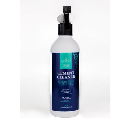 Удалитель цемента LotusArt LOTUS CEMENT CLEANER готовый состав 0,5 л LCCL18005 1