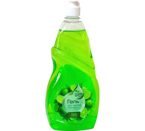 Гель для посуды Clean Top Лайм и мята Стандарт 500 мл БХ-0018 1