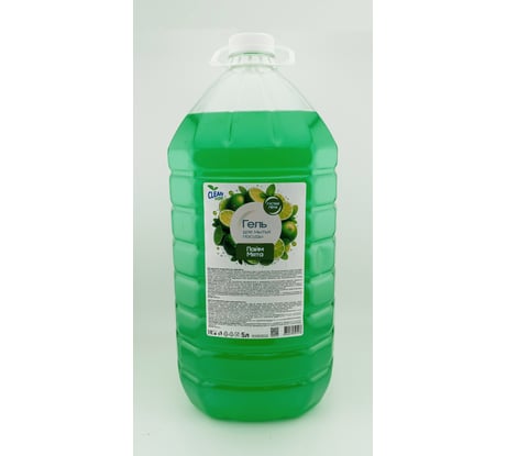 Гель для посуды Clean Top Лайм и мята Эконом 5 л БХ-0217