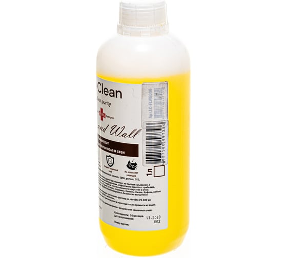 Антибактериальное средство для мытья пола и стен Le Clean FLOOR AND WALL 1000 ml LC FLW1000