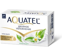 Твердое крем-мыло Aquatel зеленый чай матча, 90 г в пачке 6232