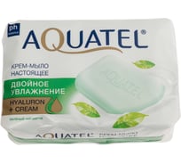 Твердое крем-мыло Aquatel зеленый чай матча, (4х75 г) 300 г 6284