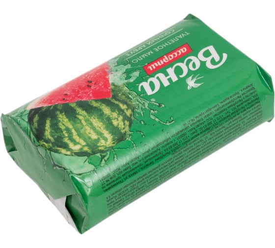 Туалетное твердое мыло ВЕСНА Ассорти сочный арбуз, 90 г 6265