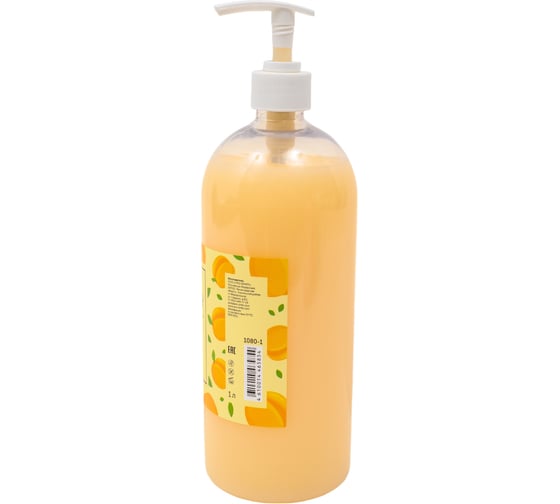 Жидкое крем-мыло PRO-BRITE СREAM SOAP Персик и йогурт 1 л 1080-1