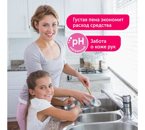 Средство для мытья посуды SANITA Мандарин и белый чай, 5 л 15884