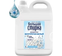 Гель для стирки БОЛЬШАЯ СТИРКА White 5 л 24900