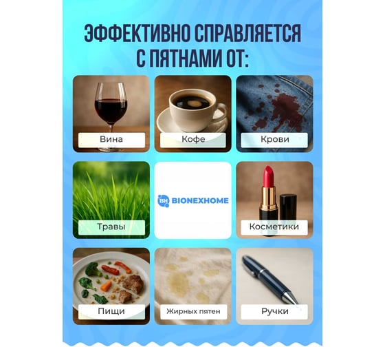 Стиральный порошок Bionex для стирки цветного белья суперконцентрат, без запаха, экологичный, набор стиков, 25 шт СтикЦвет25