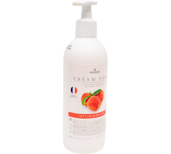 Жидкое крем-мыло Pro-Brite Персик и йогурт Cream Soap 1602-05