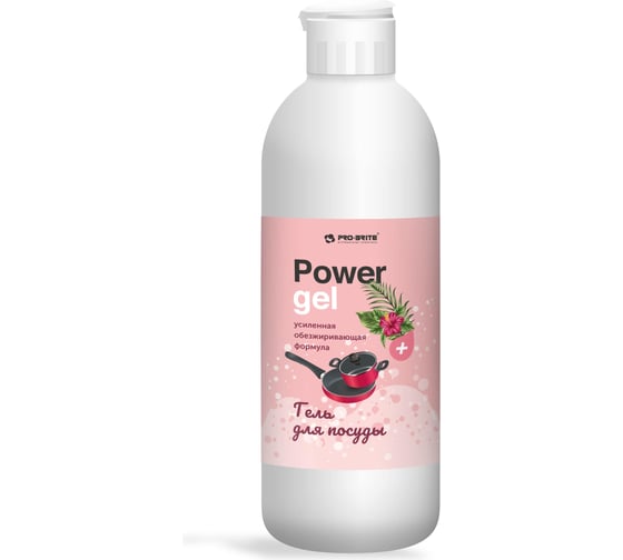Усиленный моющий гель для посуды Pro-Brite Power Gel 0,5л. 1632-05 1