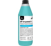 Высокопенное сильноконцентрированное средство PROSEPT OP Crystal F+ 1:400 для мытья стеклянных фасадов, витрин и поверхностей 1 л. 903OP-1